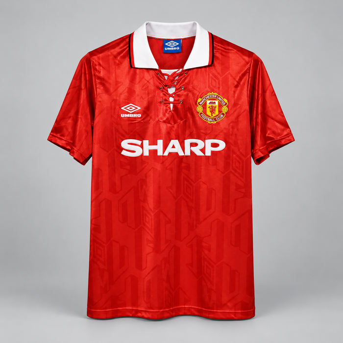 Manchester United 1992/93 Hjemmedrakt – front